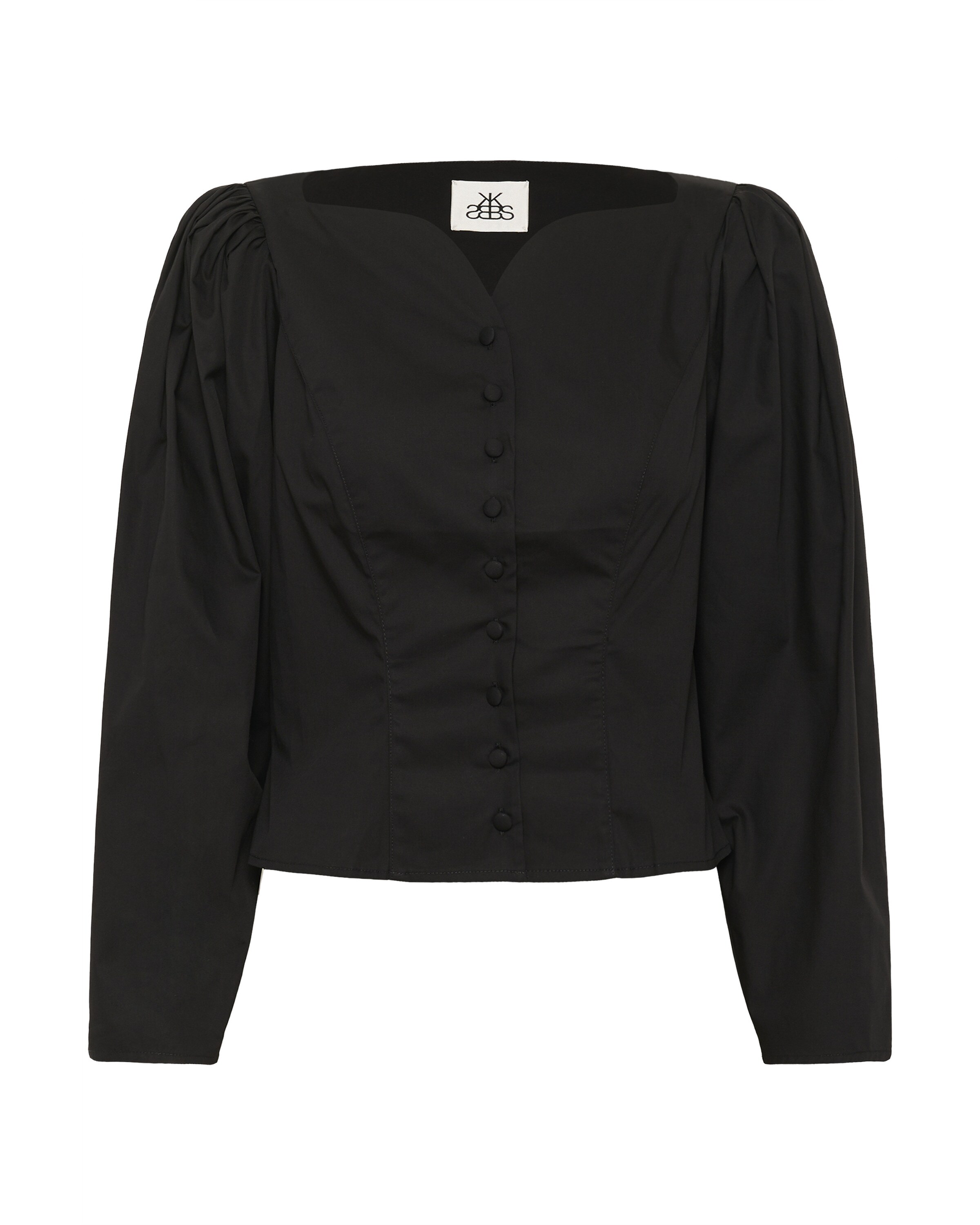KAREN BY SIMONSEN Blouse in Black: front