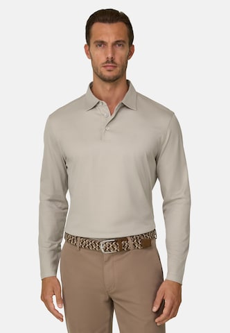 Boggi Milano Shirt in Beige: voorkant