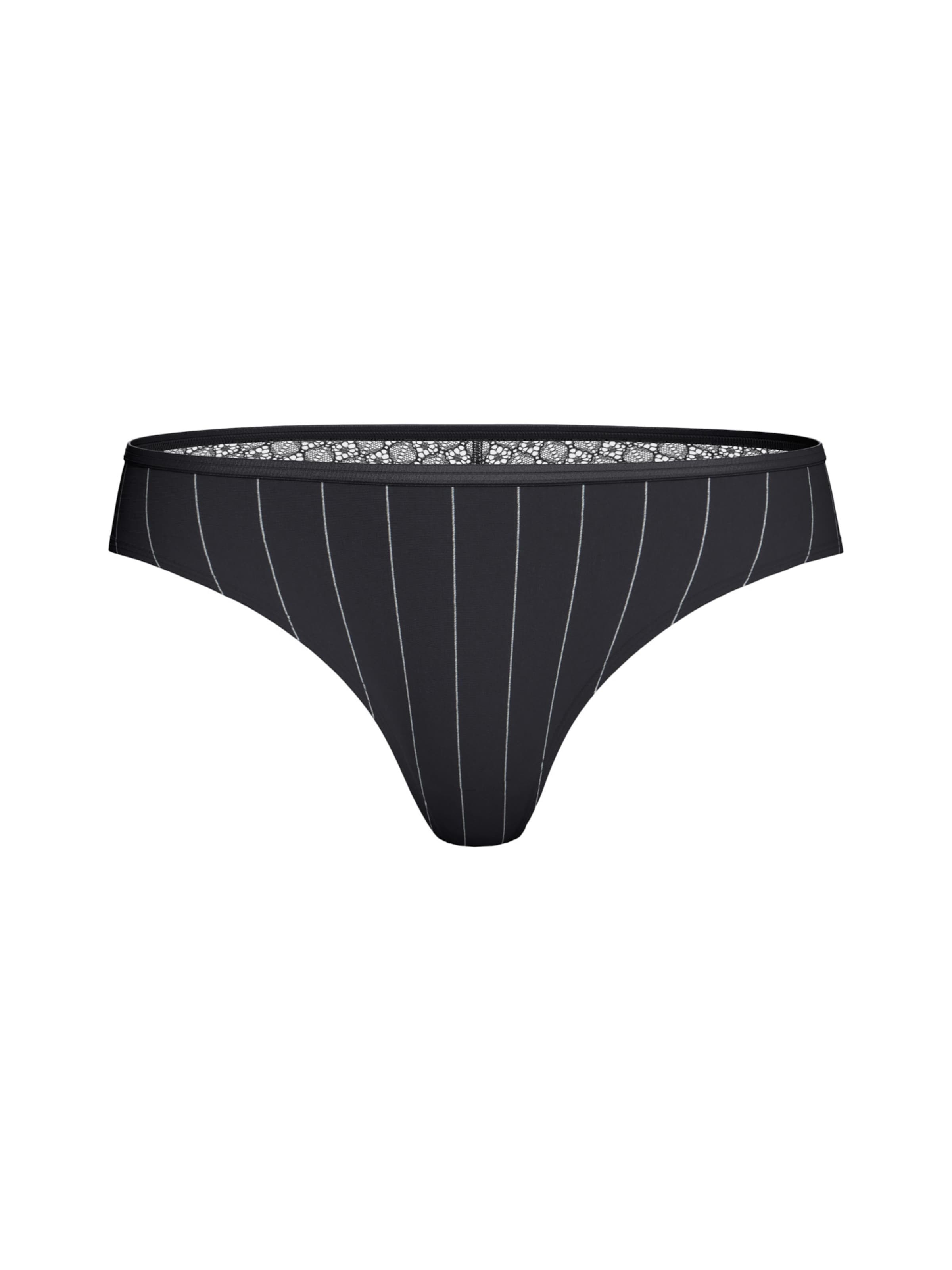 IMPETUS Thong in Blue: front