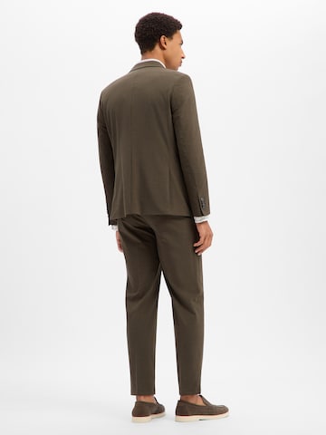 BENVENUTO Slim fit Suit 'Salvi-Savona' in Green