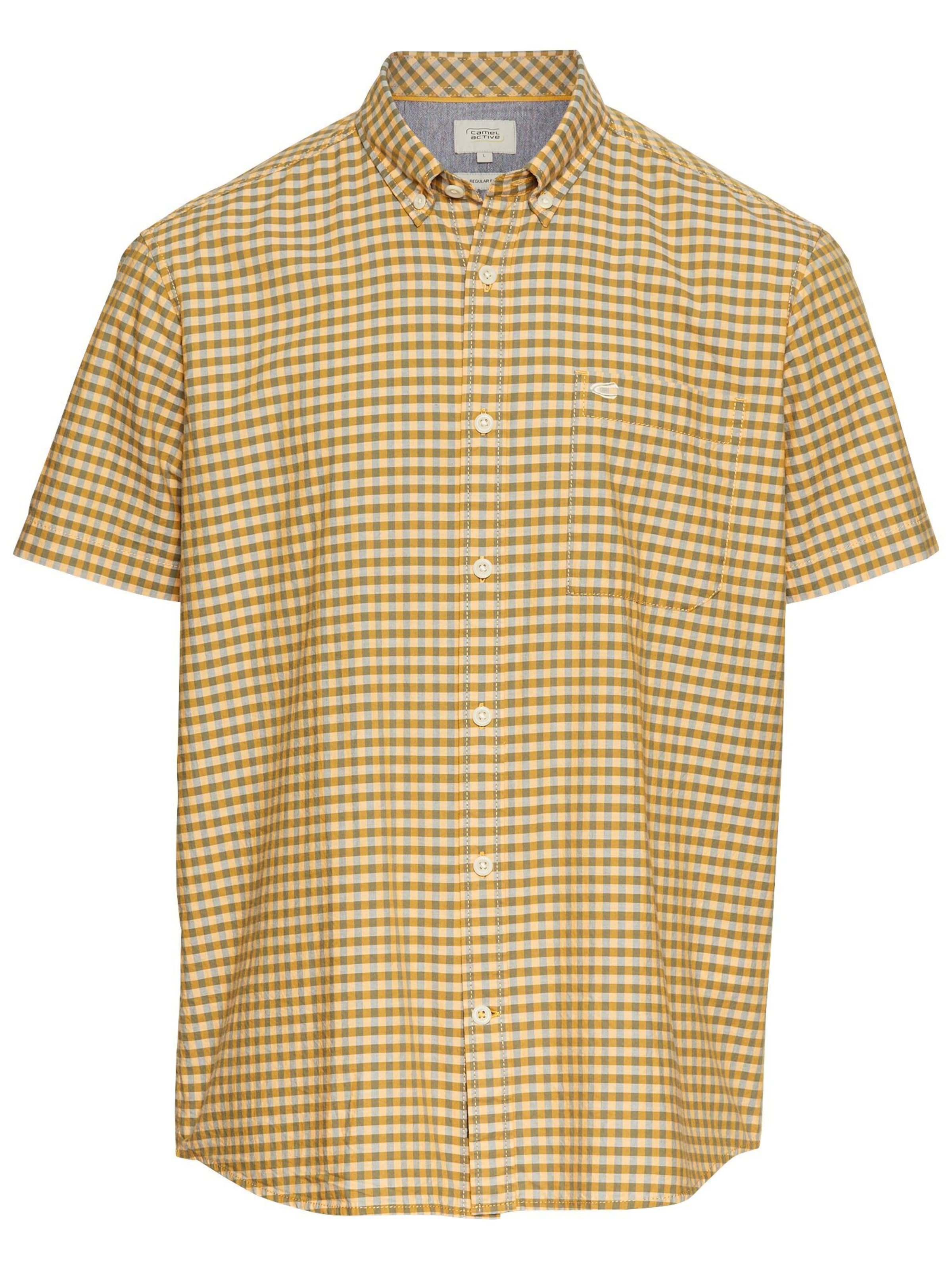 CAMEL ACTIVE Regular Fit Hemd in Orange: Vorderseite