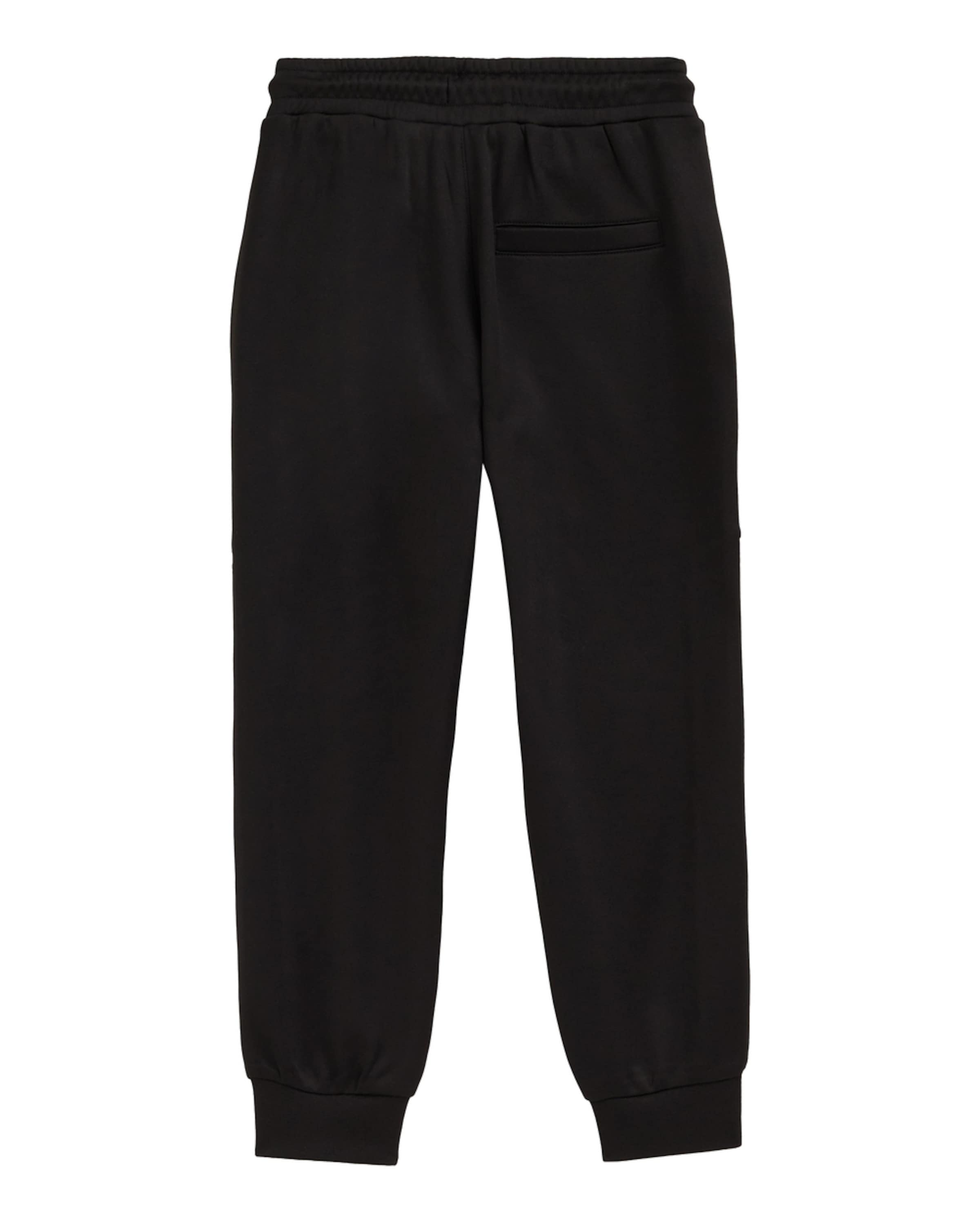 WE Fashion Tapered Broek in Zwart