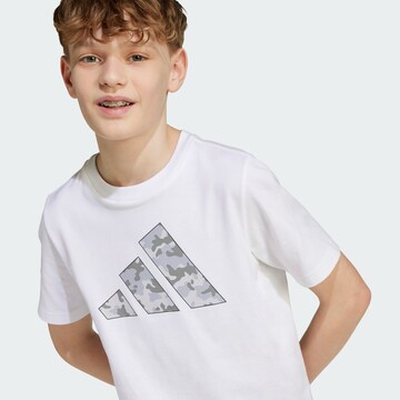 T-Shirt fonctionnel ADIDAS SPORTSWEAR en blanc