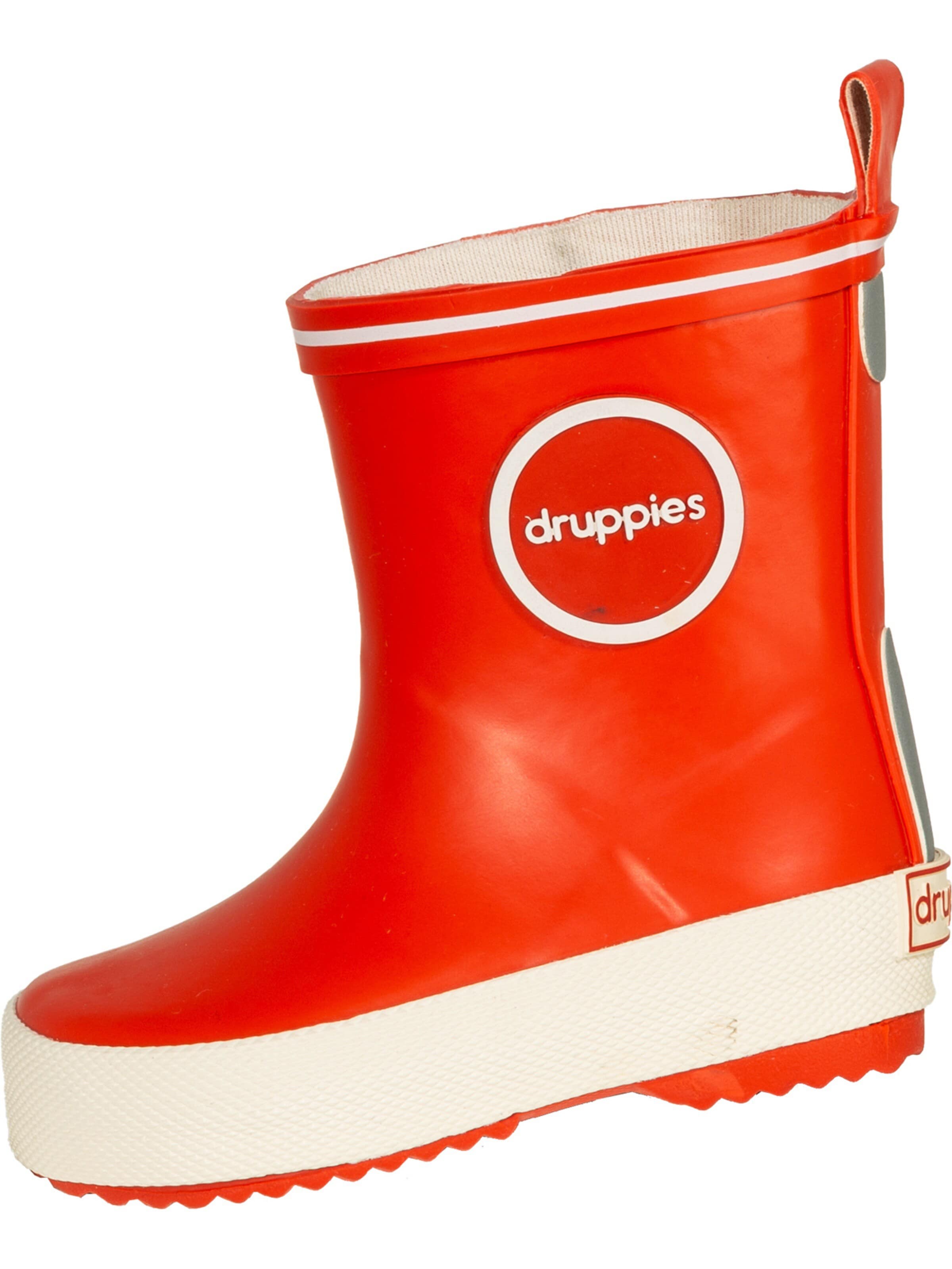 druppies Gummistiefel 'Regenstiefel Kinderstiefel in rot'‌ in Rot