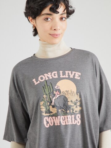 VILA Shirt 'VISUNA' in Grey