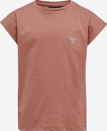 T-Shirt Hummel en marron : devant