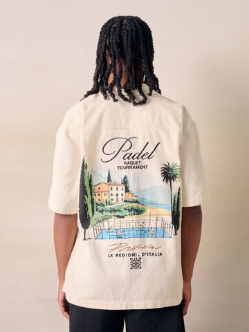 Coupe regular Chemise Next en blanc : devant