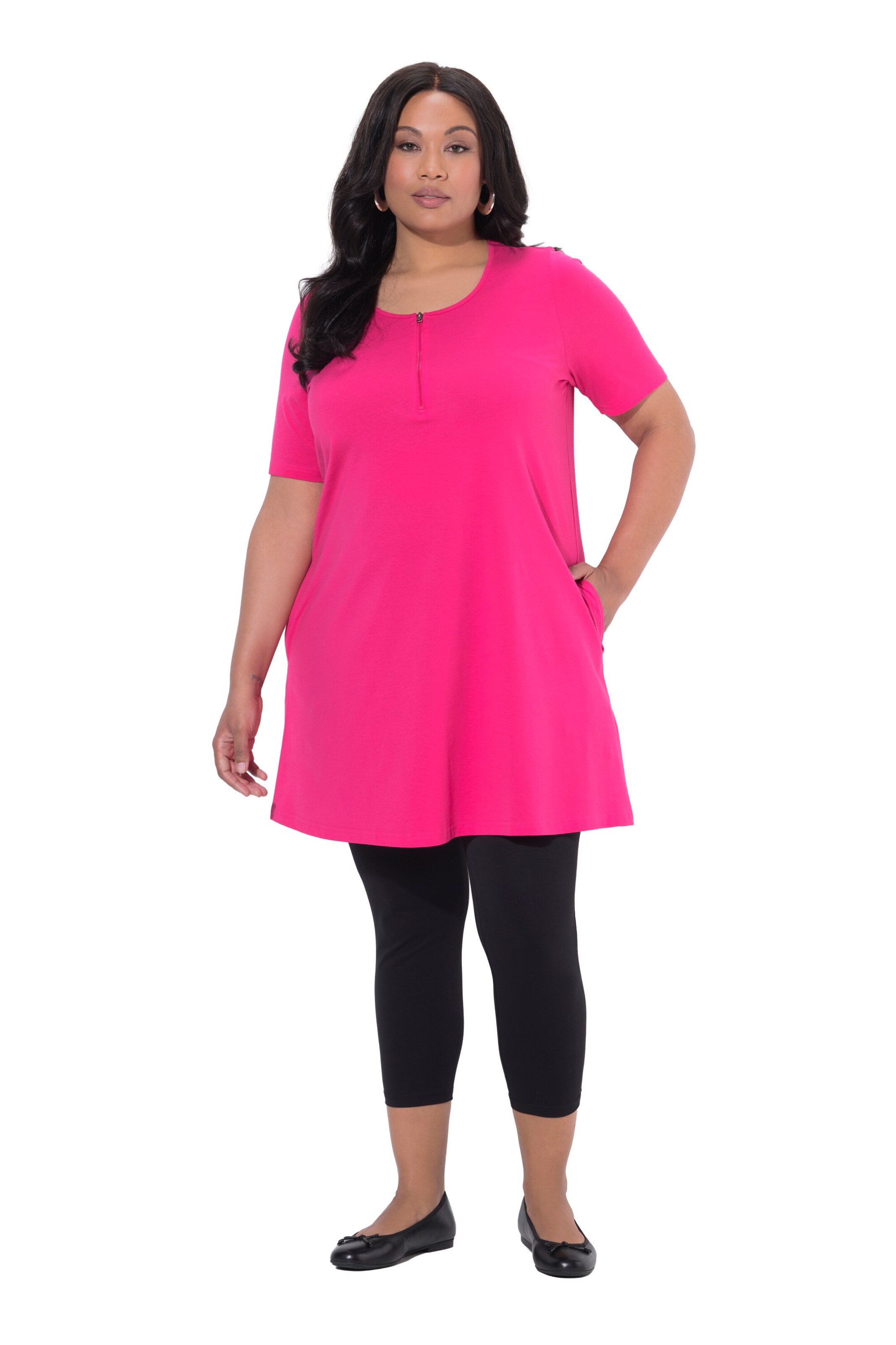 Ulla Popken Shirt in Pink: front