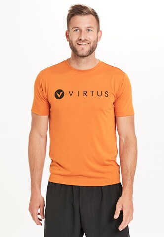 Virtus Functioneel shirt 'EDWARDO' in Oranje: voorkant