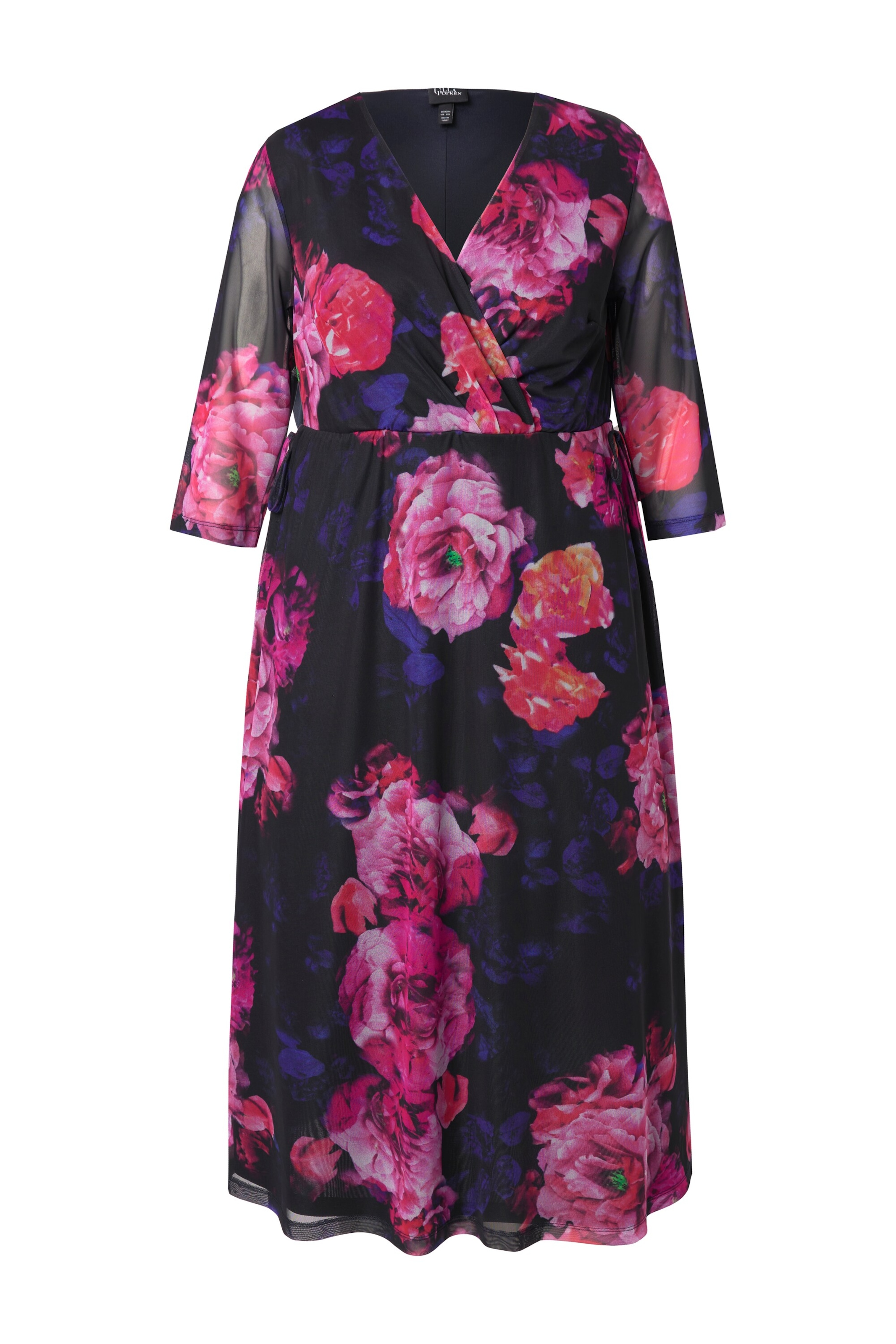 Ulla Popken Abendkleid in Blau: Vorderseite