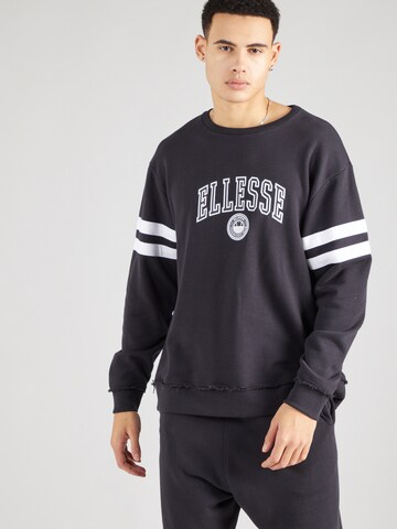 ELLESSE Collegepaita 'Vivar' värissä musta: edessä