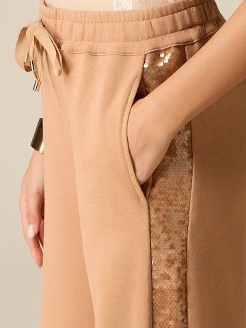 oltre Baggy Broek in Bruin