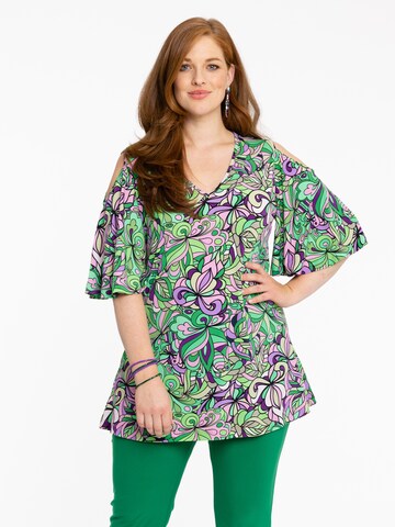 YOEK Tunic in Mixed colors: front