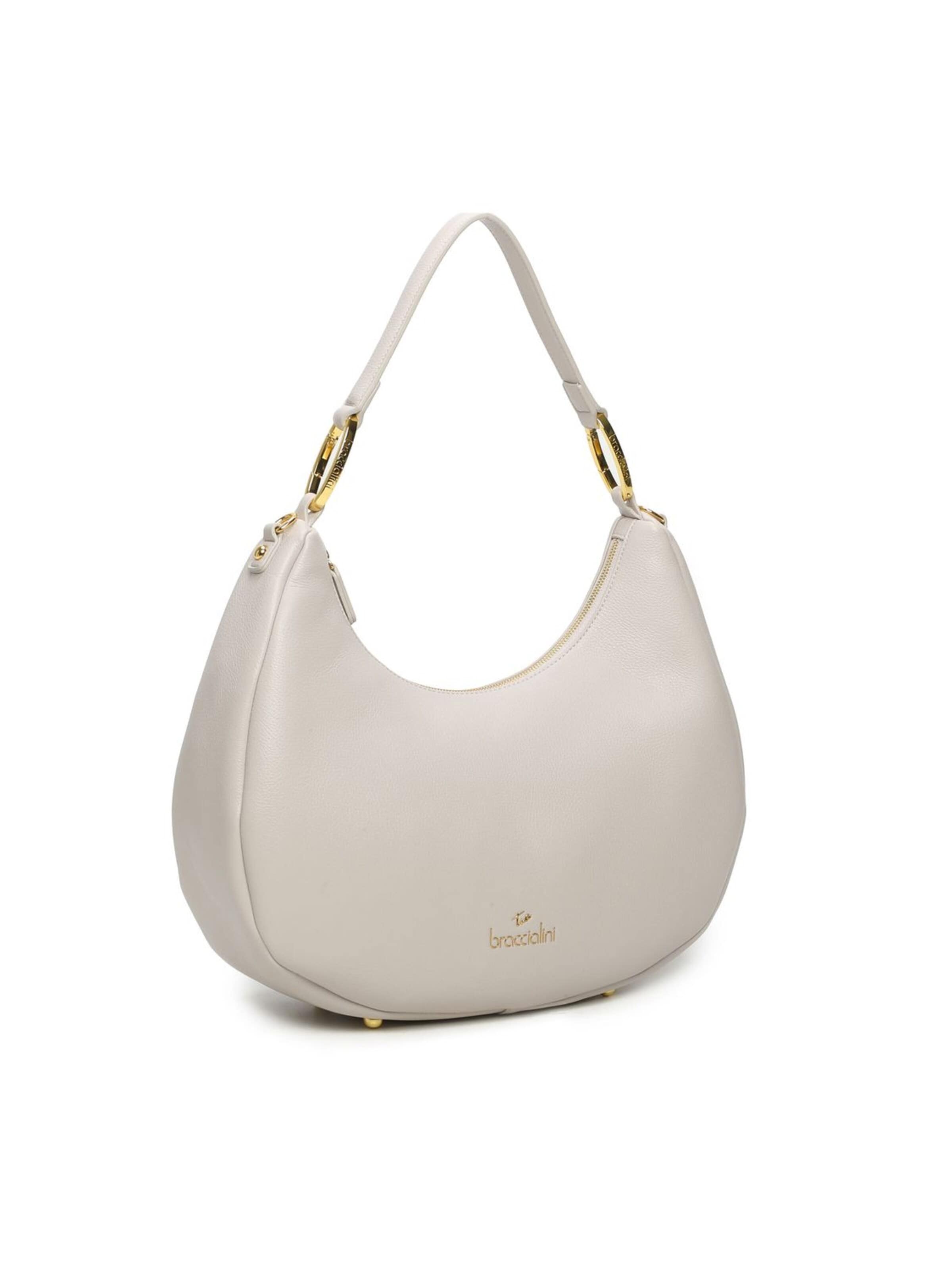 Borsa a spalla 'Amy' di Braccialini in grigio