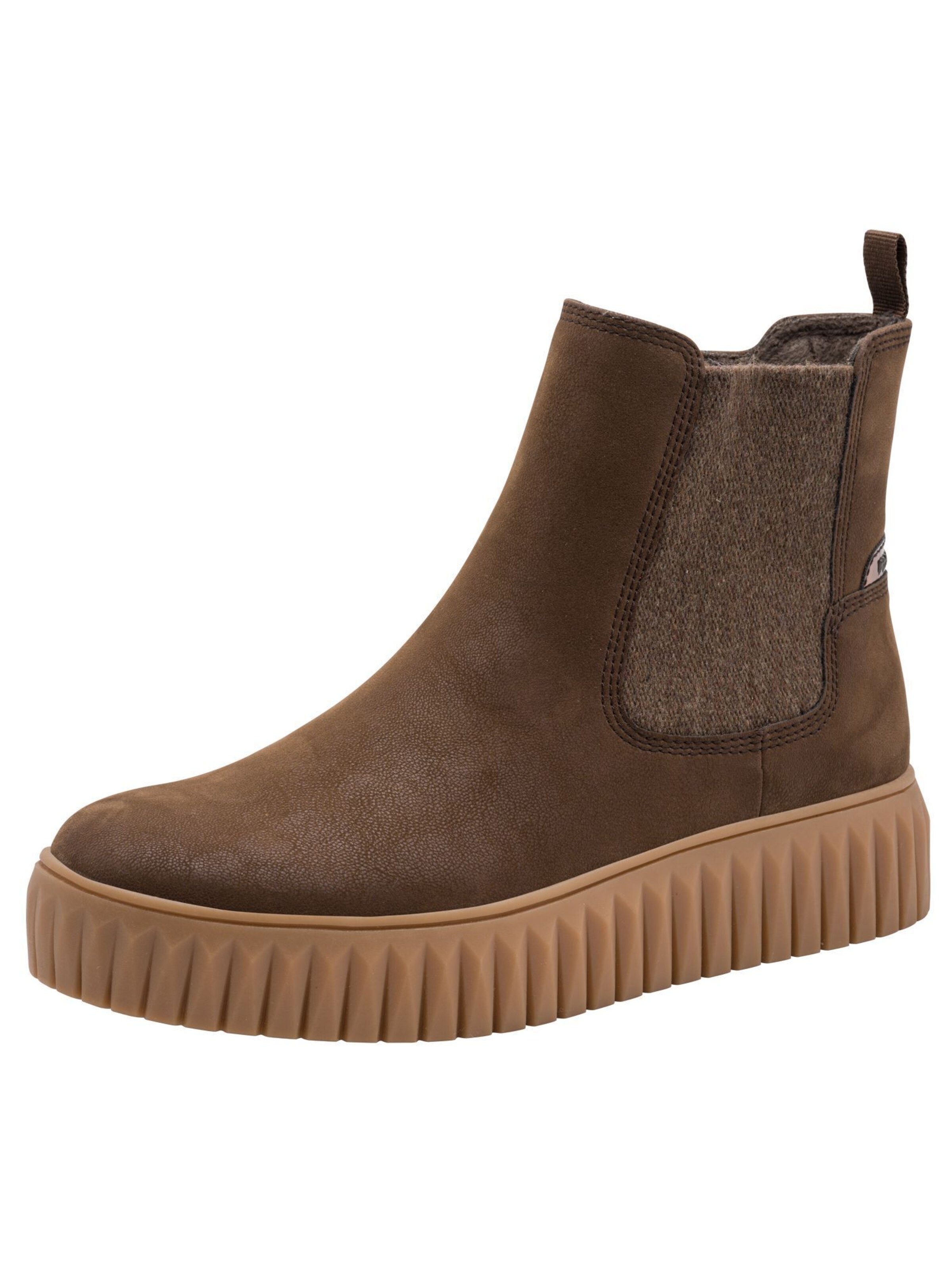 MARCO TOZZI Chelsea boots in Brown: front