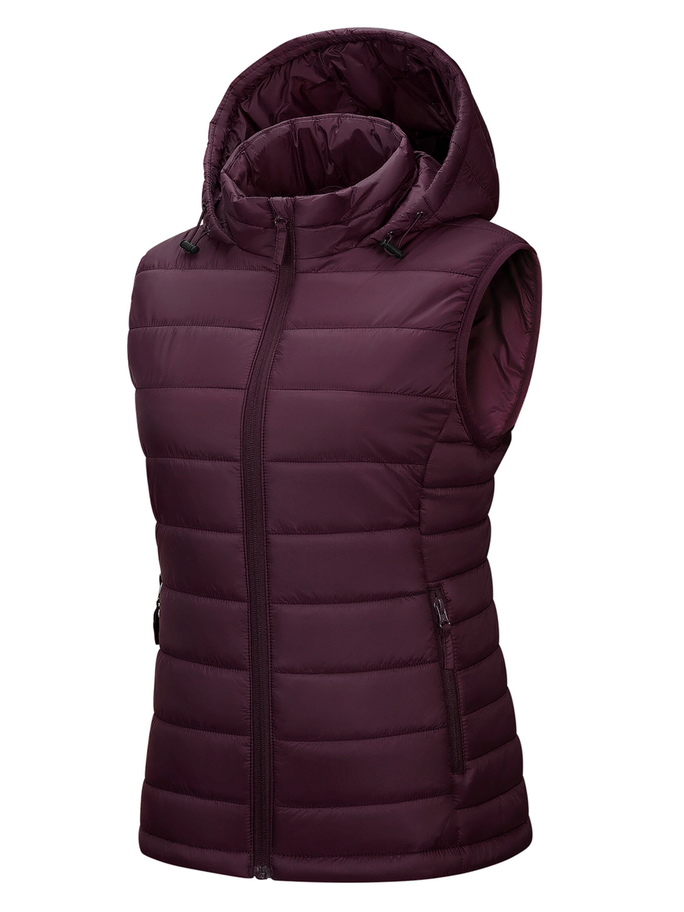 33,000ft Weste '33,000ft Women’s Puffer Gilet'‌‌ in S in lila, Produktansicht