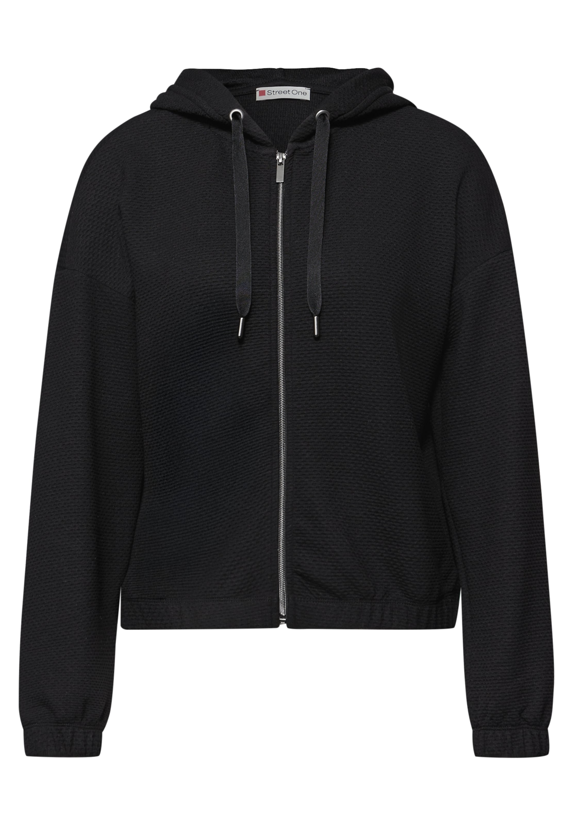 STREET ONE Between-Season Jacket in Black: front