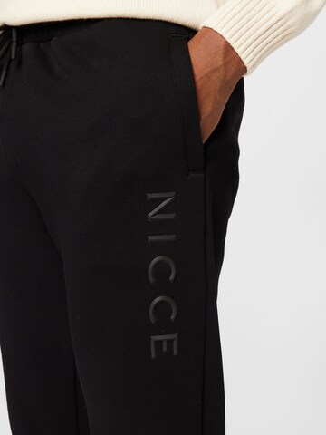 Nicce Tapered Pants in Black