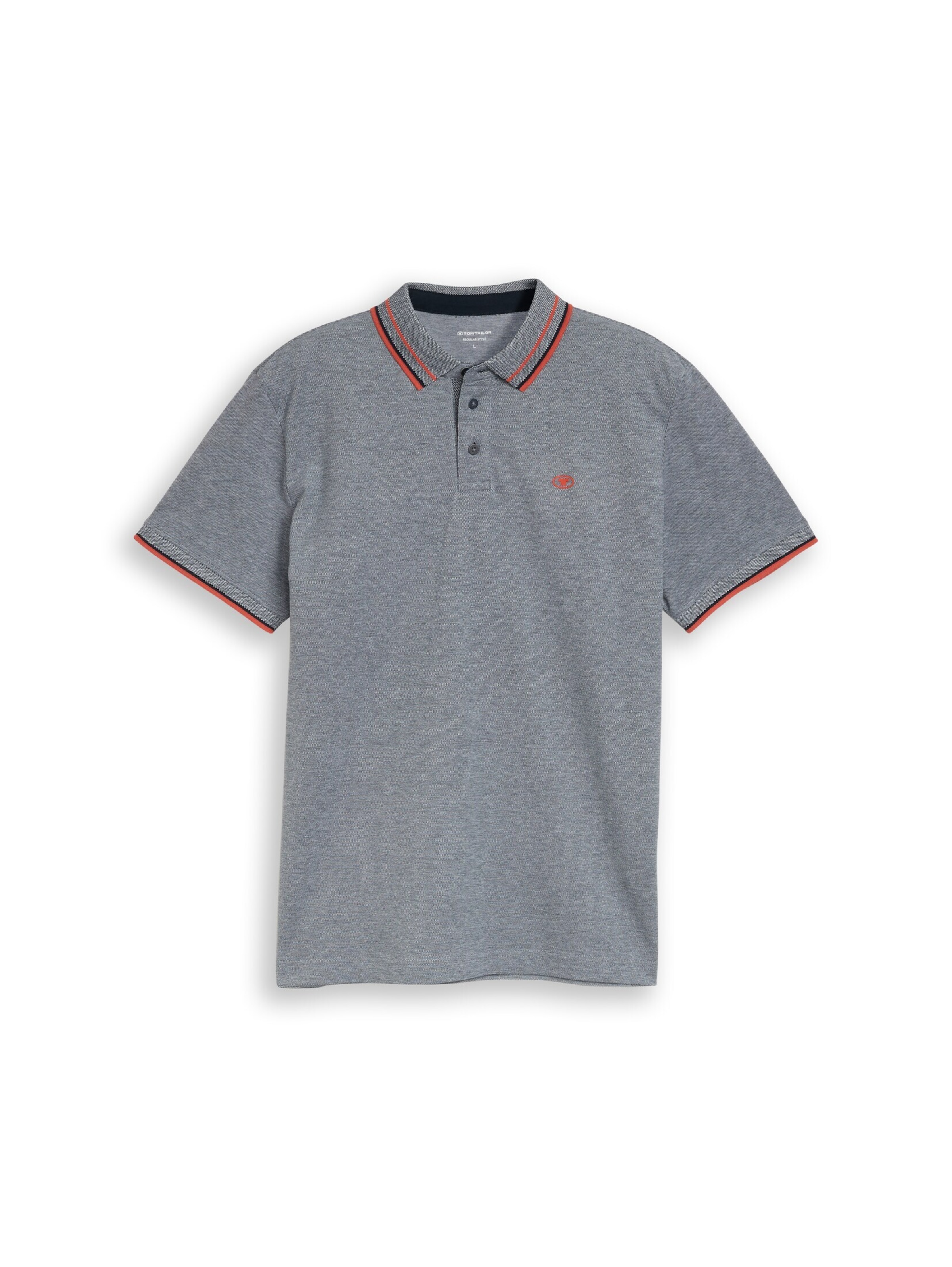 TOM TAILOR Shirt in Blue: front