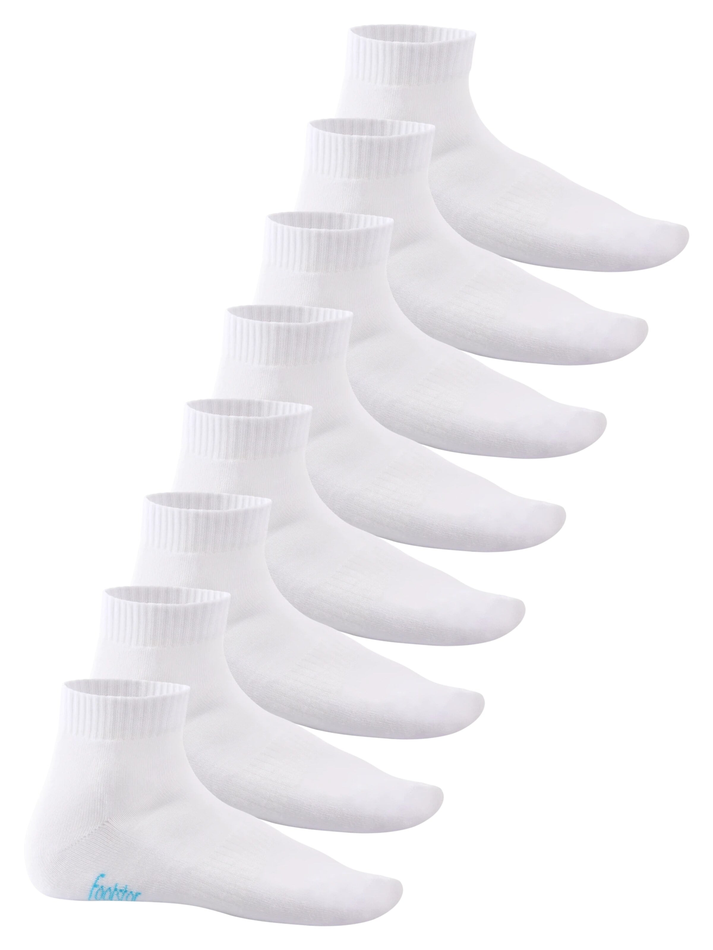 footstar Socks 'EVERYDAY!' in White: front