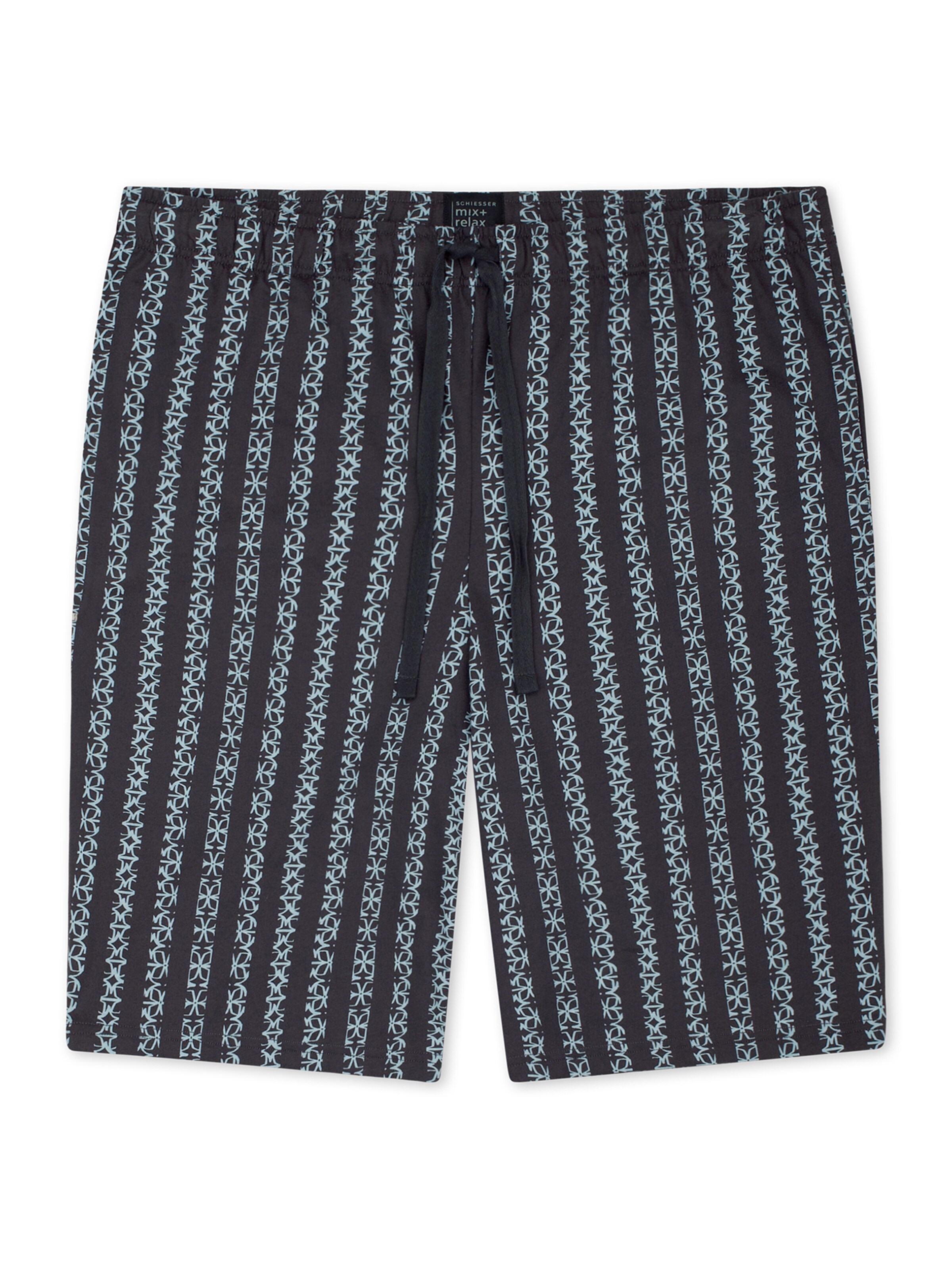 SCHIESSER Pajama Pants ' Mix Relax ' in Blue: front