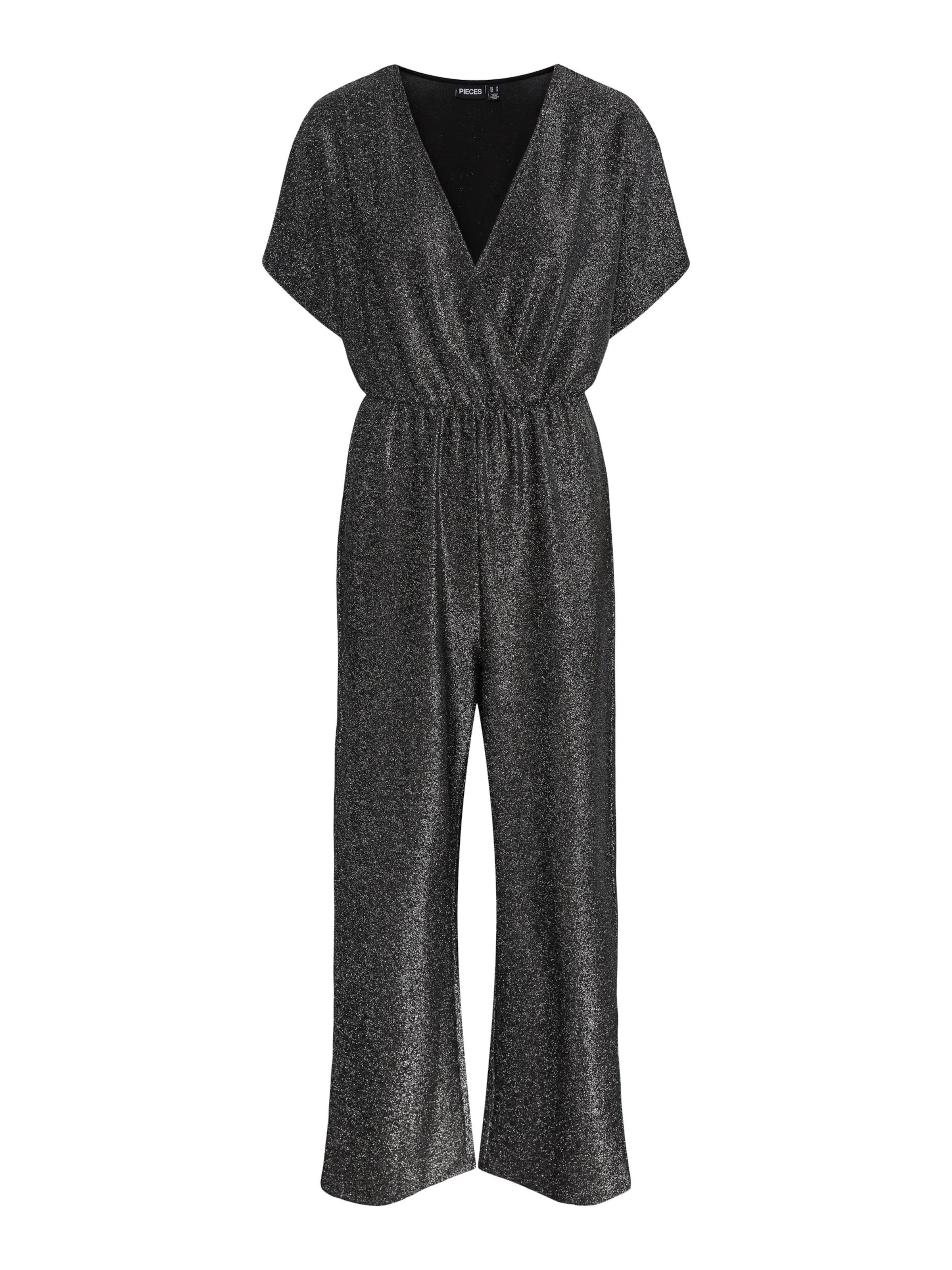 PIECES Jumpsuit 'Serina' i grå: framsida