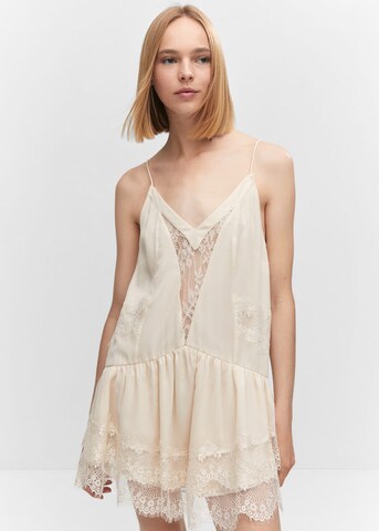 MANGO Mekko 'Kate' värissä beige: etupuoli