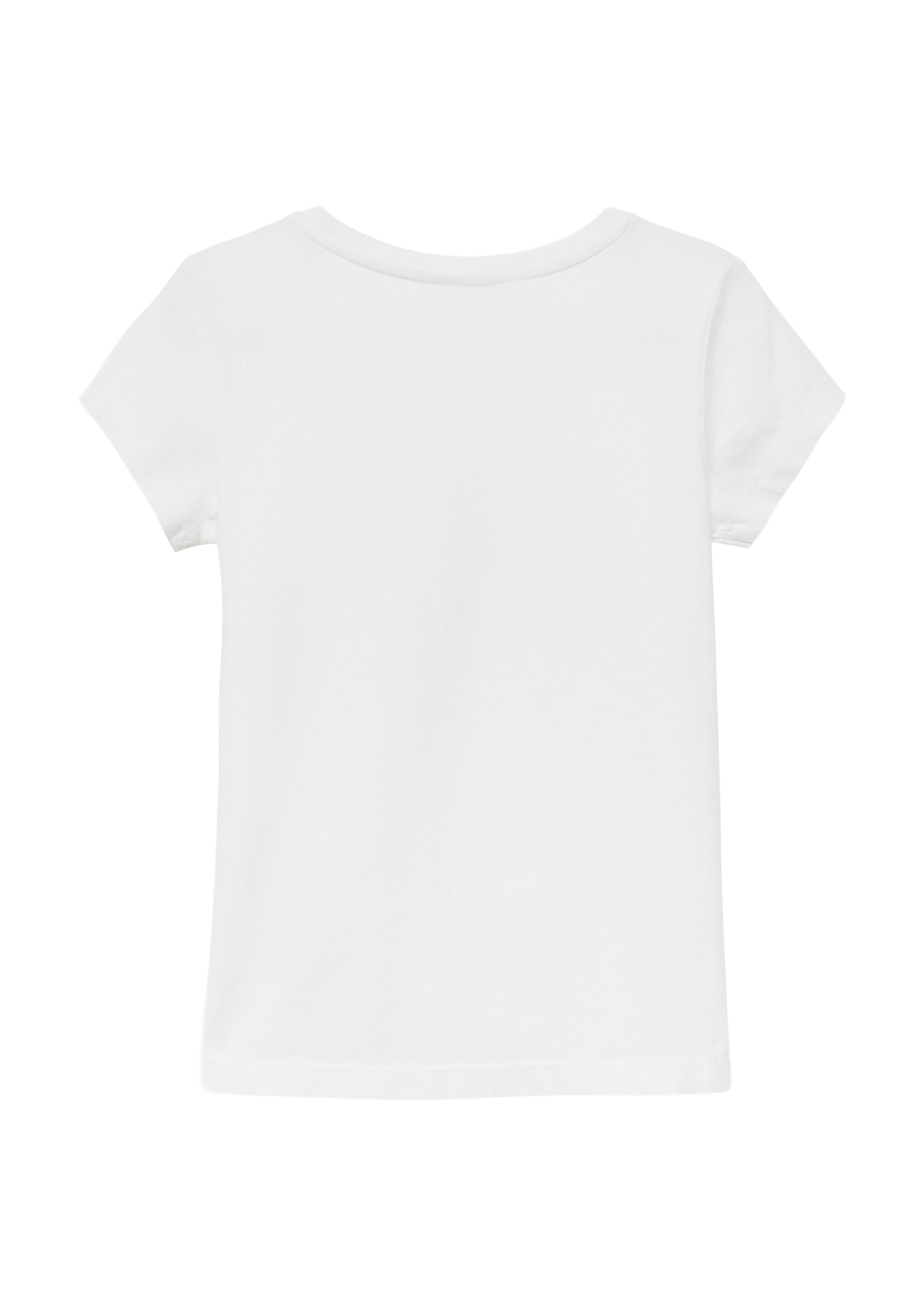 T-Shirt s.Oliver en blanc