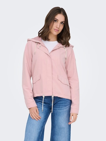 ONLY Overgangsjakke 'ONLSkylar' i pink: forside