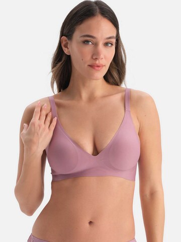 Triangle Soutien-gorge Dagi en rose : devant