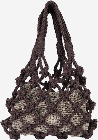 Sac à bandoulière HIBOURAMA en or : devant