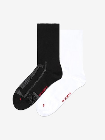 Occulto Athletic Socks 'Rennrad' in Black