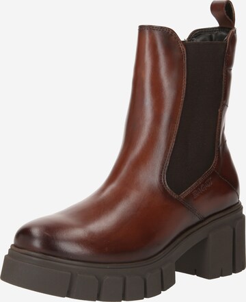 TT. BAGATT Chelsea boots 'Forli' in Bruin: voorkant