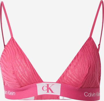 Calvin Klein Underwear Triangel BH in Pink: predná strana