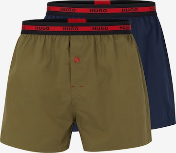 HUGO Red Boxershorts in Blauw: voorkant