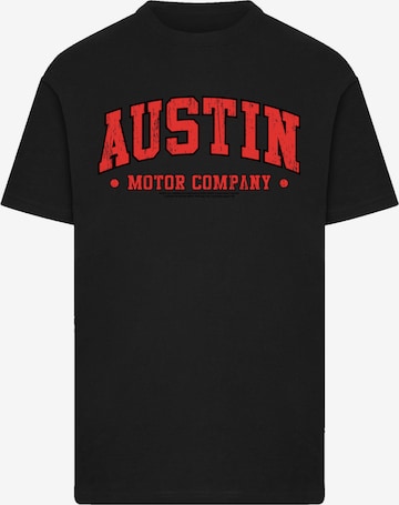 F4NT4STIC Shirt 'Austin' in Zwart: voorkant