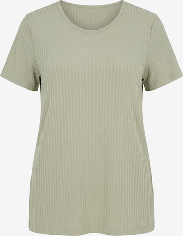 Ulla Popken Shirt in Green: front