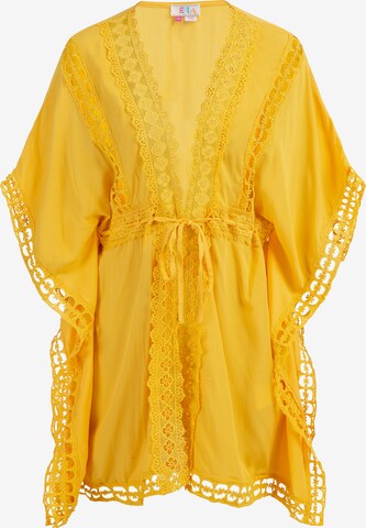 Kimono di IZIA in giallo: frontale