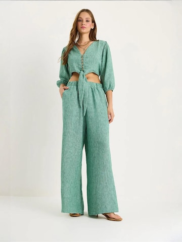 Bianco Lucci - Roupa de casa em verde