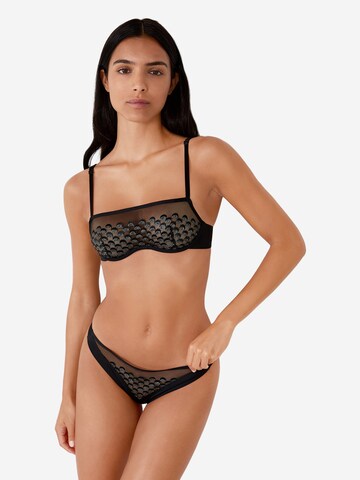 ETAM Bandeau BH in Schwarz