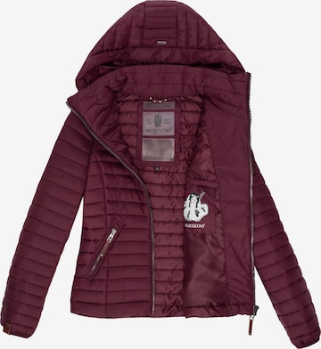 MARIKOO Between-season jacket 'Löwenbaby' in Red