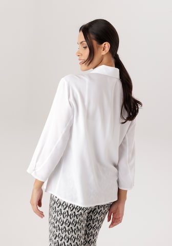 Aniston SELECTED Bluse in Weiß