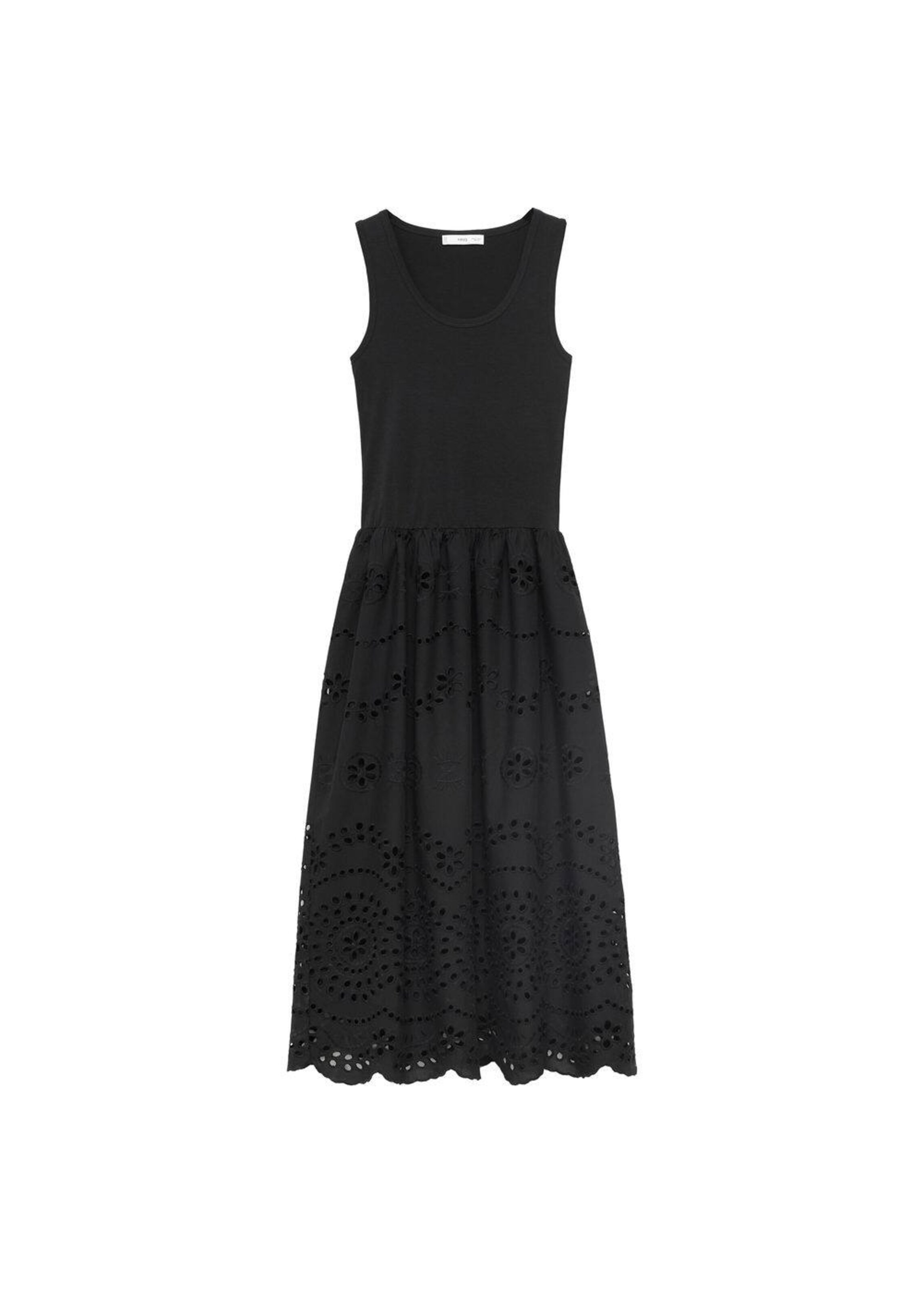 MANGO Kleid 'Toad' in Schwarz: Vorderseite