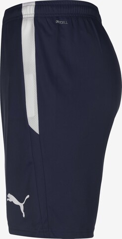 regular Pantaloni sportivi 'TeamLiga' di PUMA in blu