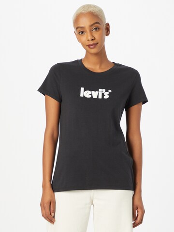 LEVI'S ® Μπλουζάκι 'The Perfect Tee' σε μαύρο: μπροστά