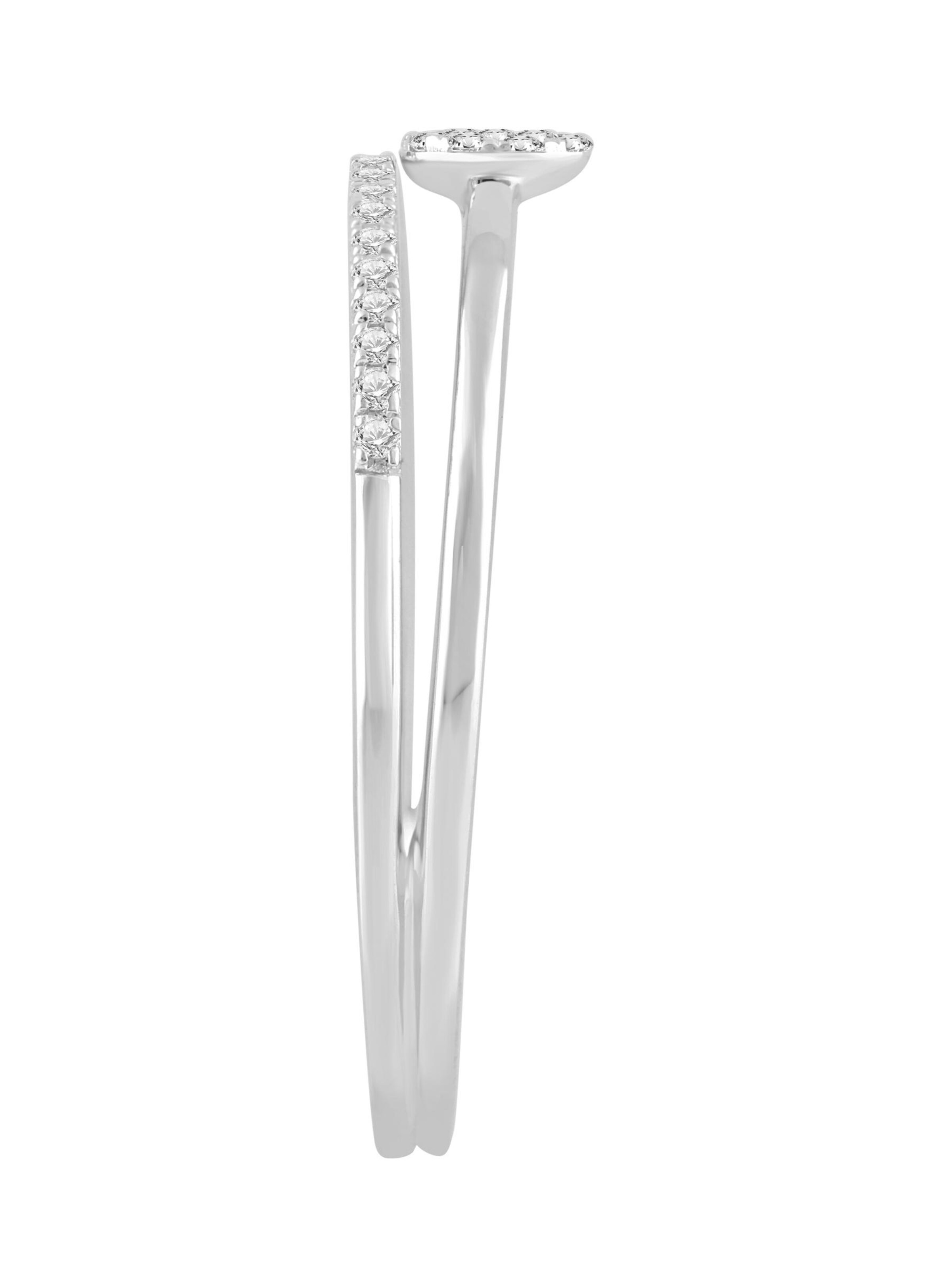 Diamant Exquis Ring‌‌‌‌‌‌‌‌‌‌ in Silber