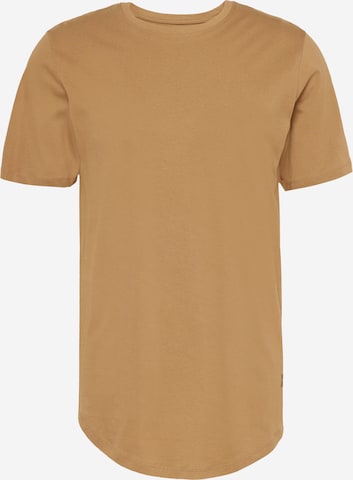 T-Shirt 'NOA' JACK & JONES en marron : devant