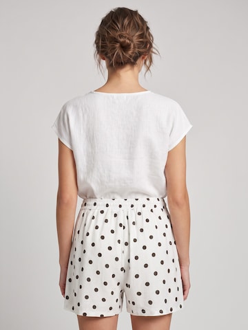 Sublevel Loosefit Broek in Wit