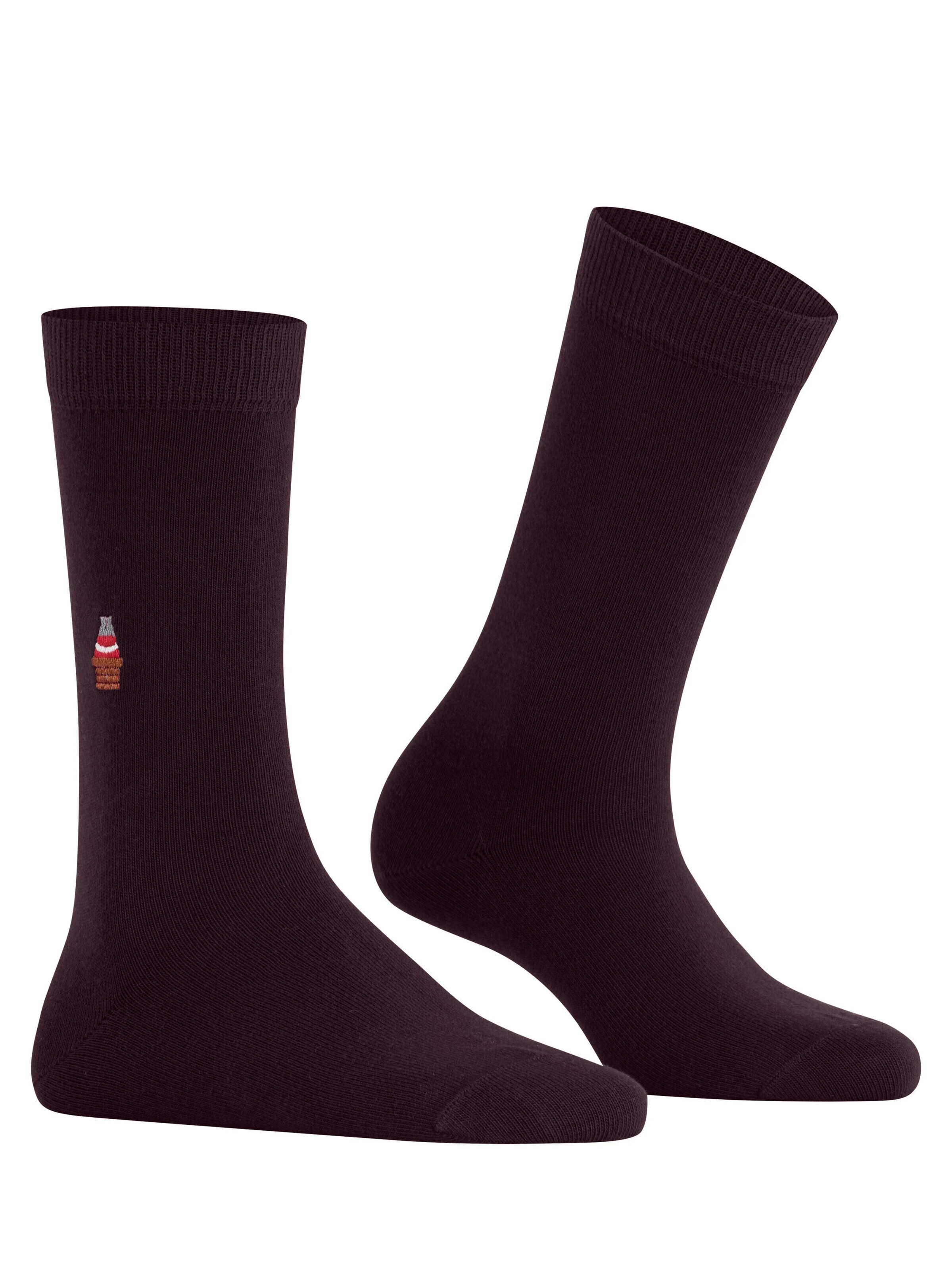 BURLINGTON Socks 'Brit Style' in Red: front