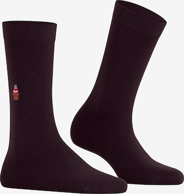 BURLINGTON Socks 'Brit Style' in Red: front